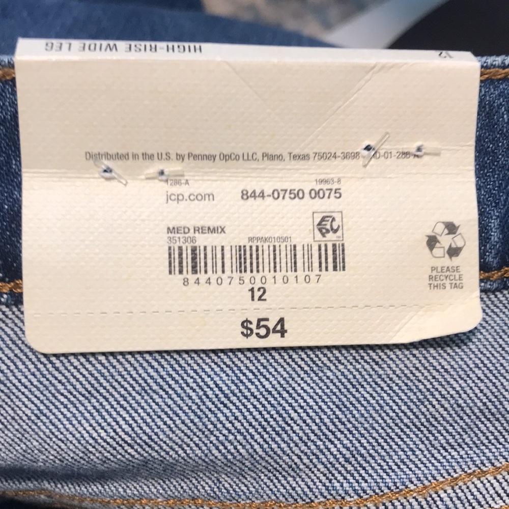 NEW a.n.a High Rise Wide Leg Jean Remix 12 - Picture 9 of 11